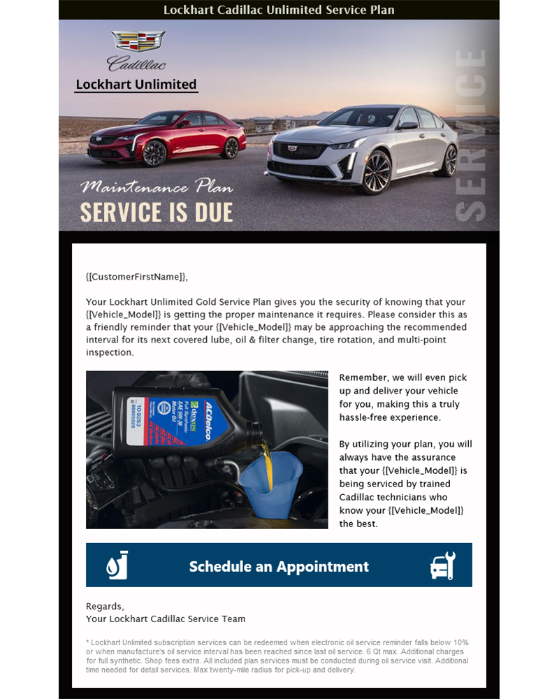 dealership prepaid maintenance